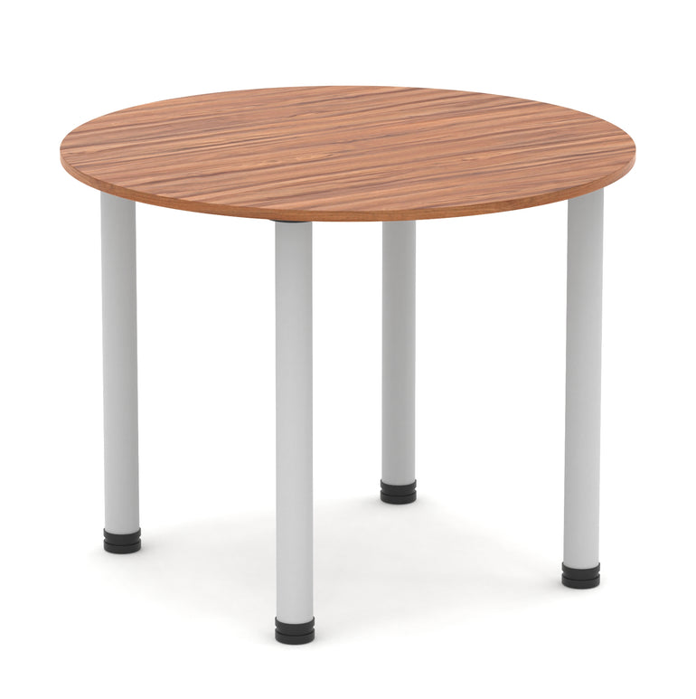Impulse Round Table With Post Leg
