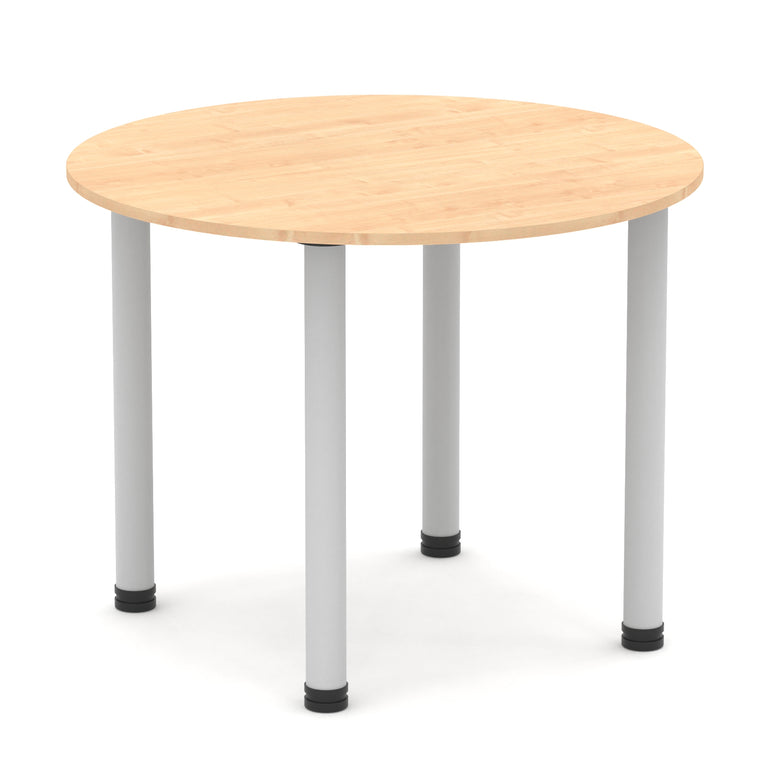 Impulse Round Table With Post Leg