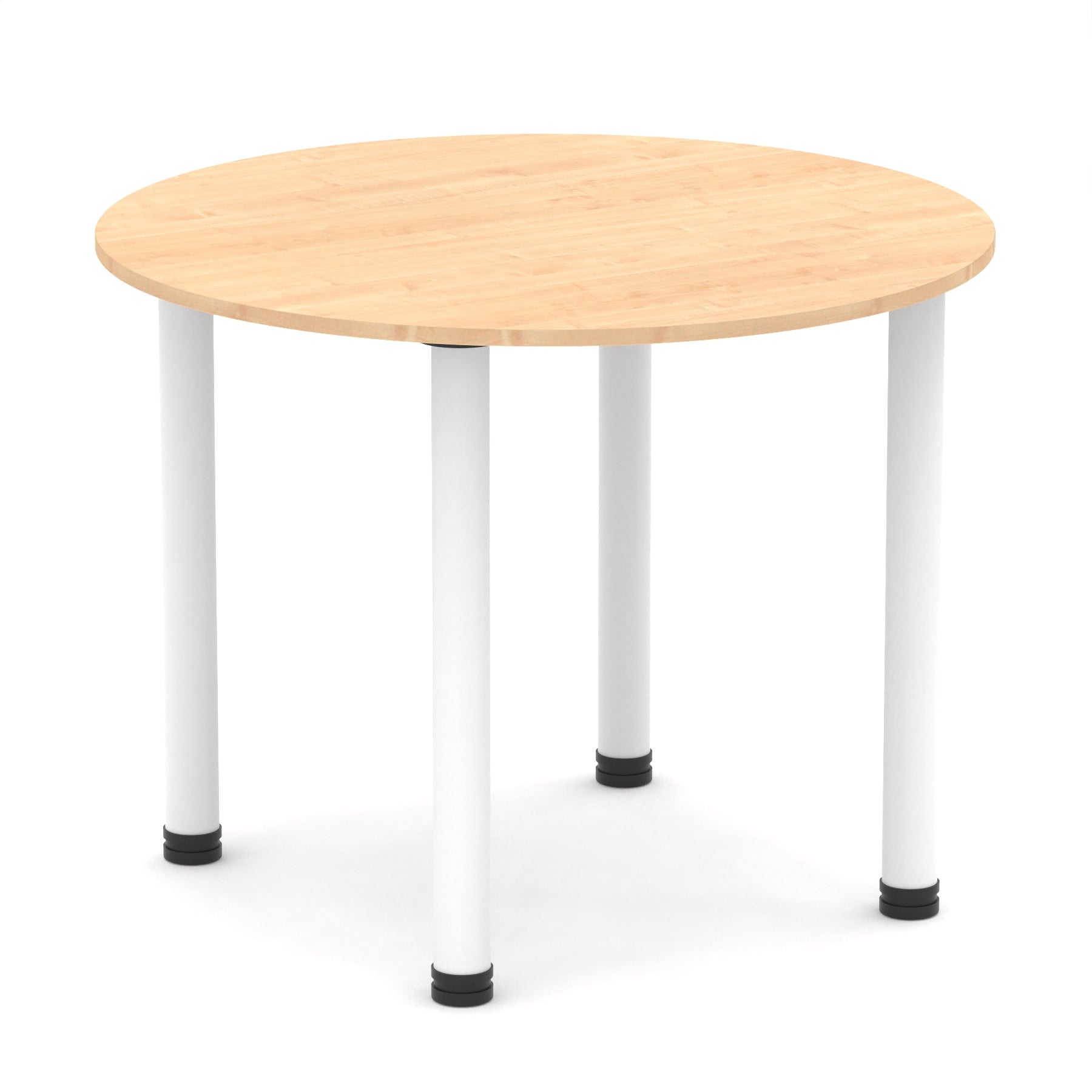 Impulse Round Table With Post Leg