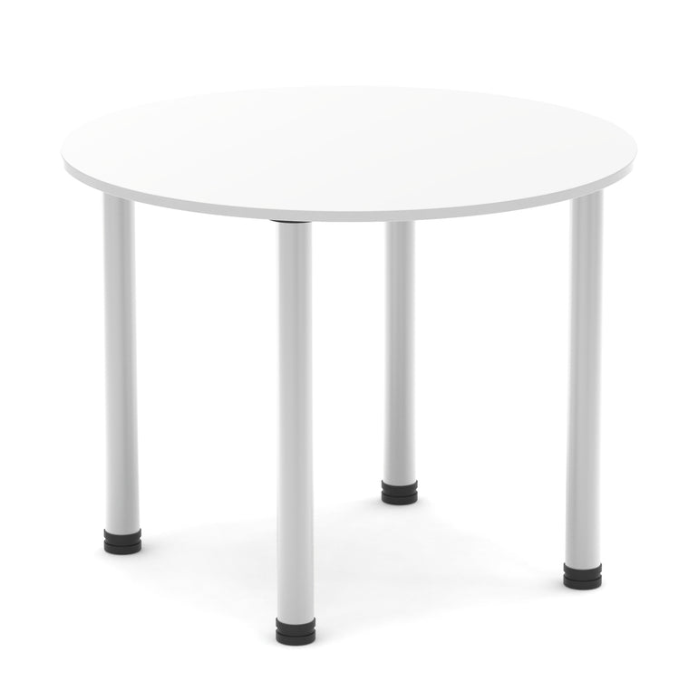 Impulse Round Table With Post Leg