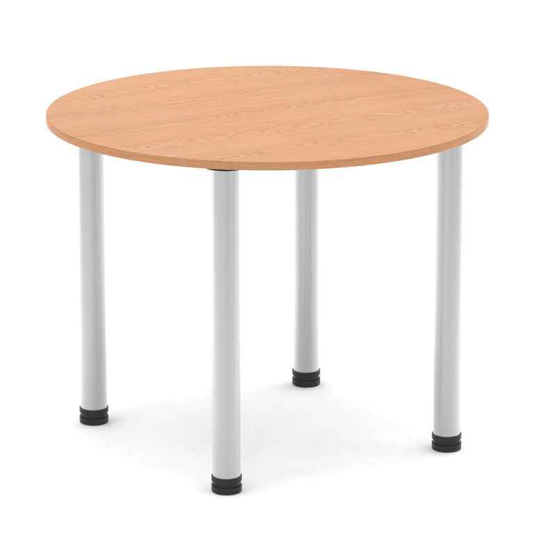 Impulse Round Table With Post Leg