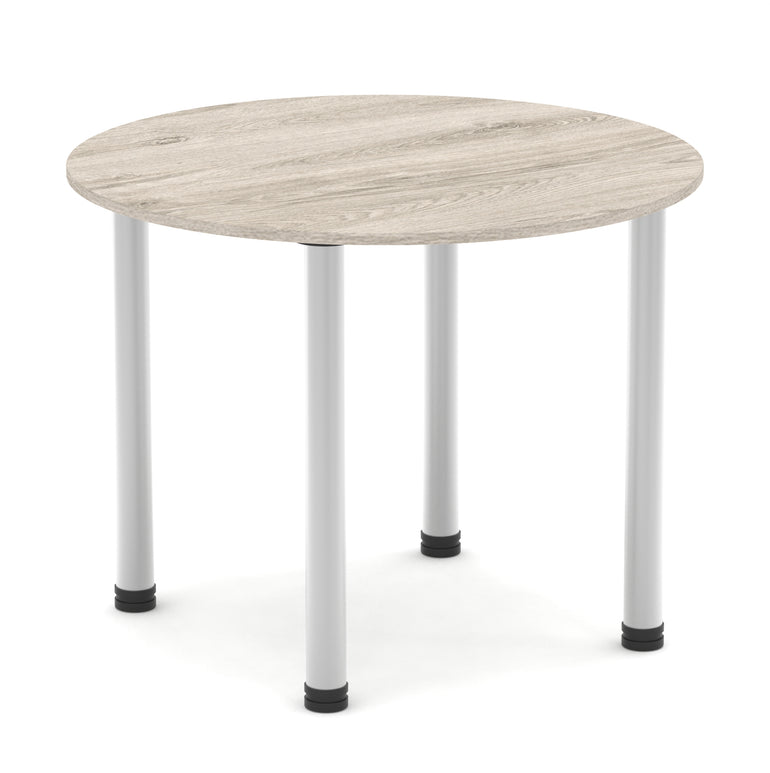 Impulse Round Table With Post Leg