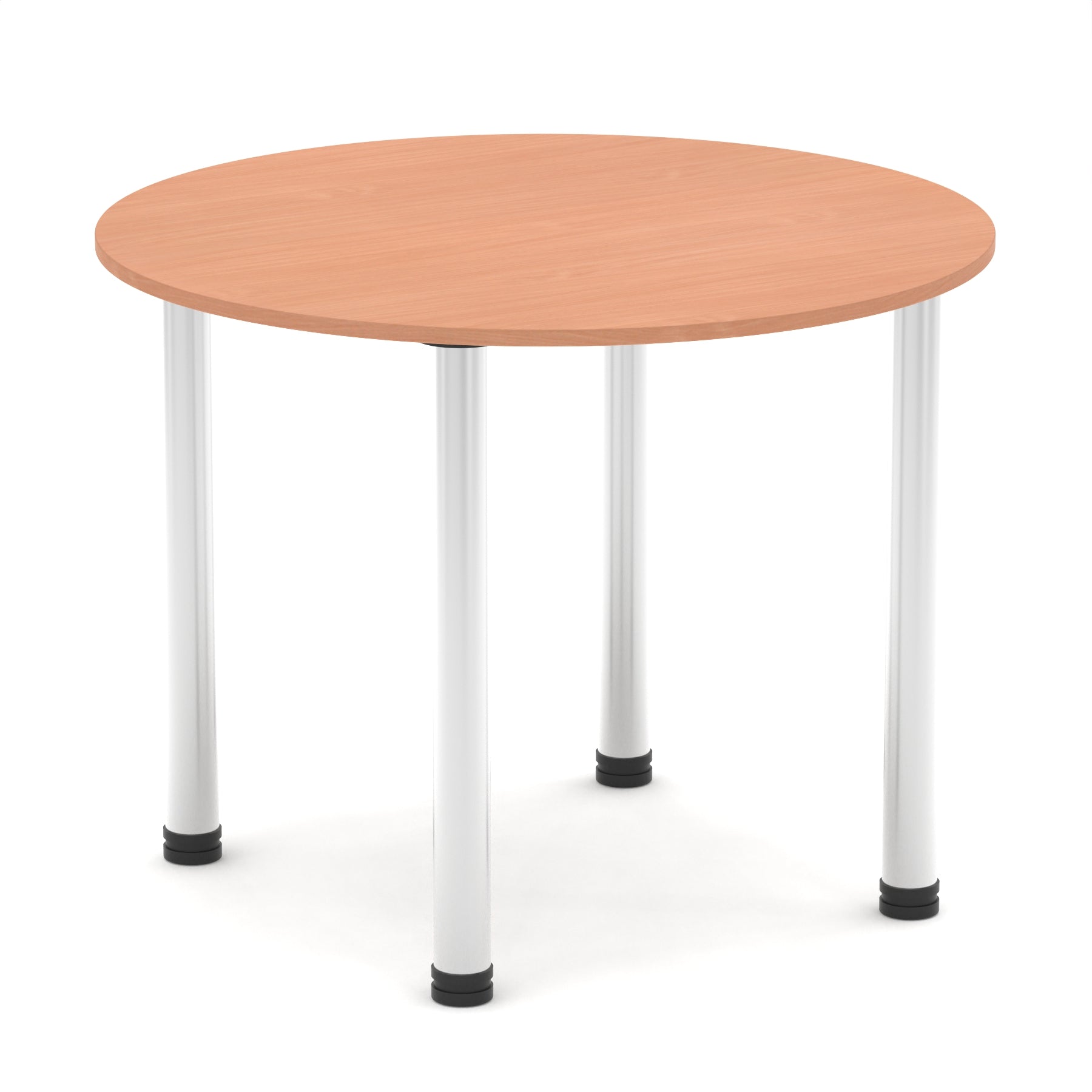 Impulse Round Table With Post Leg