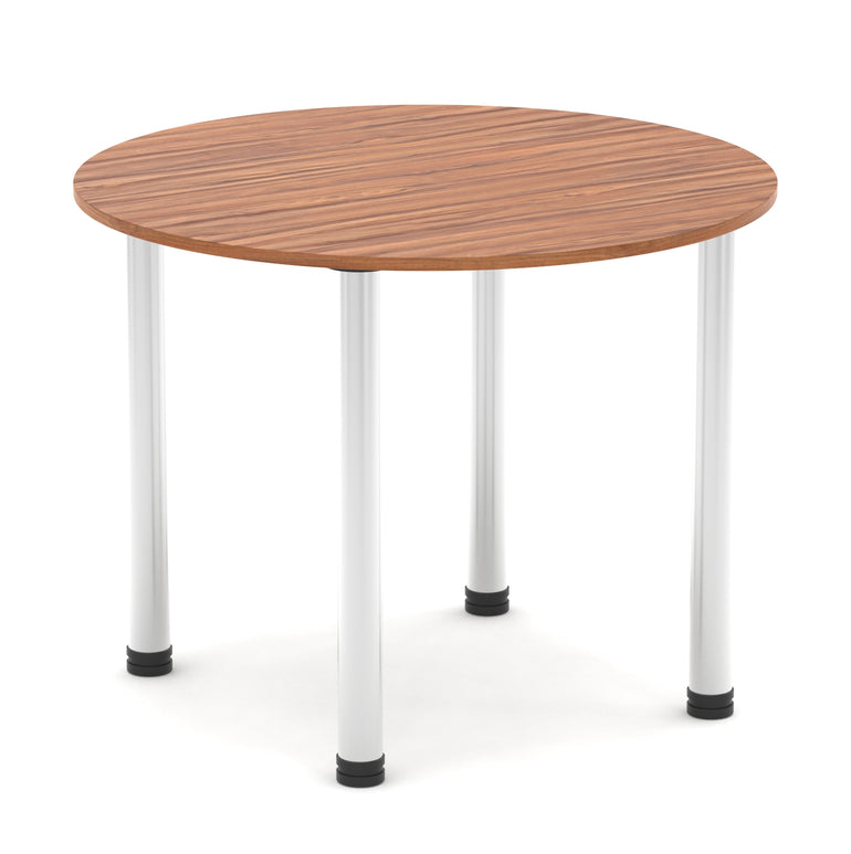 Impulse Round Table With Post Leg