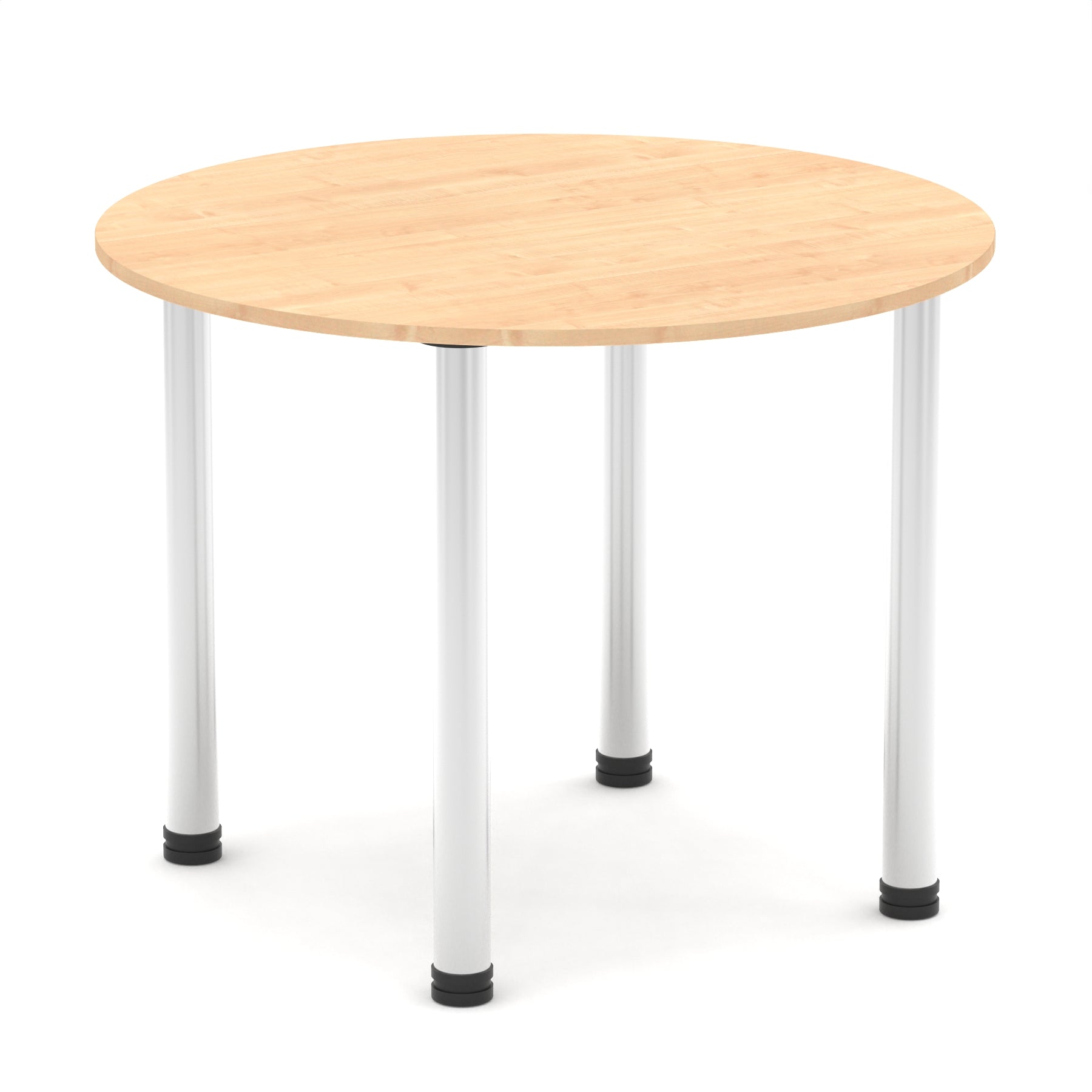 Impulse Round Table With Post Leg