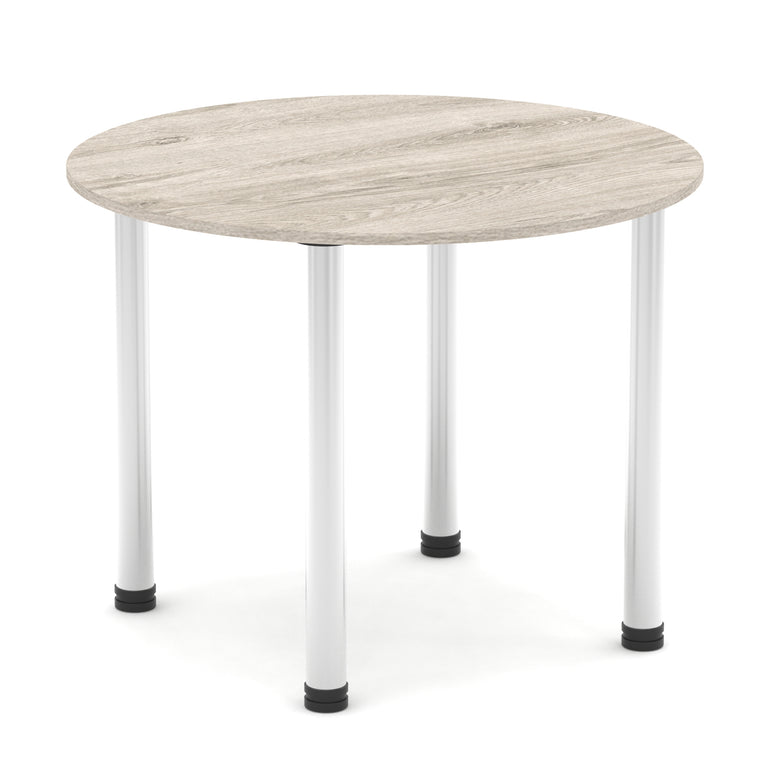 Impulse Round Table With Post Leg