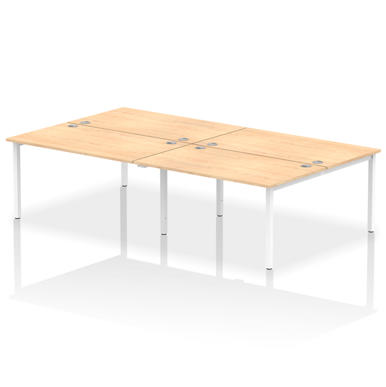 Impulse B2B Bench Desk - 4 Person