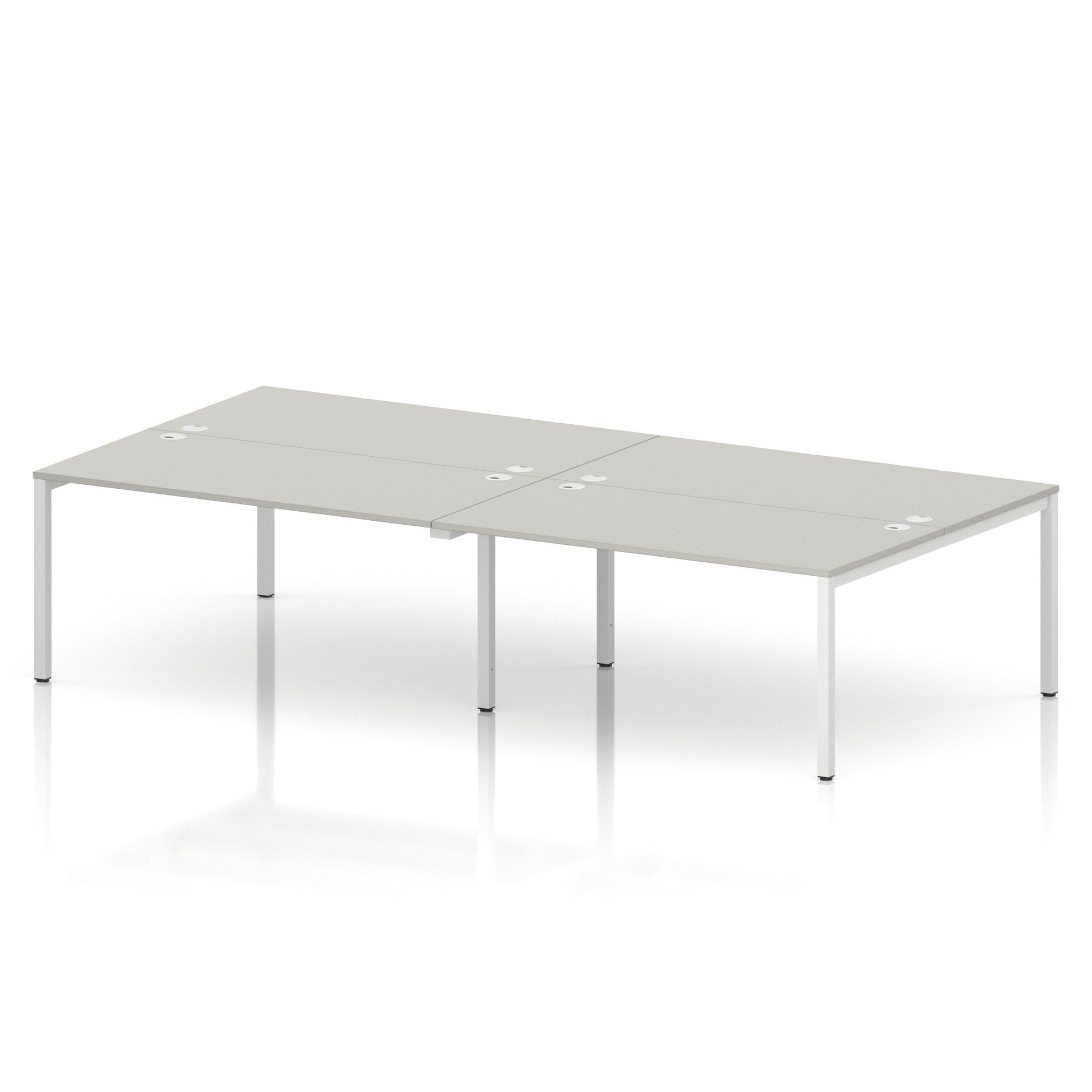 Impulse B2B Bench Desk - 4 Person