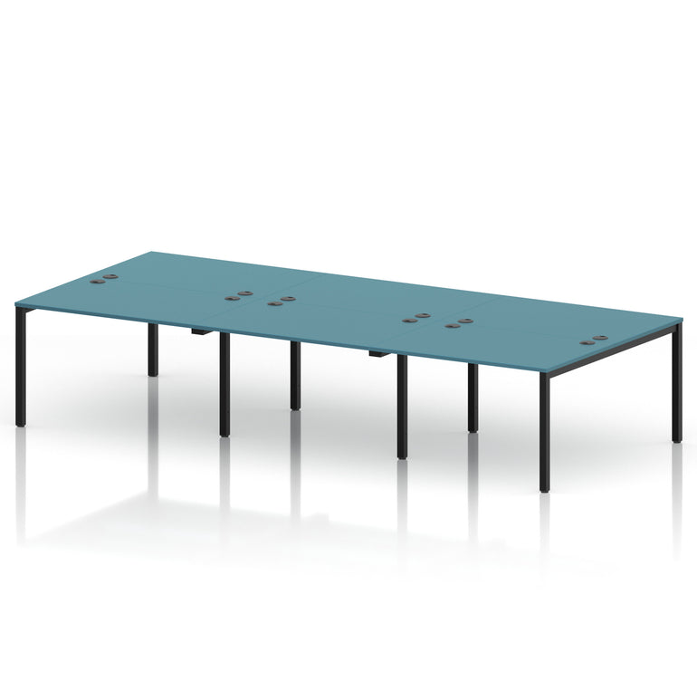Impulse B2B Bench Desk - 6 Person