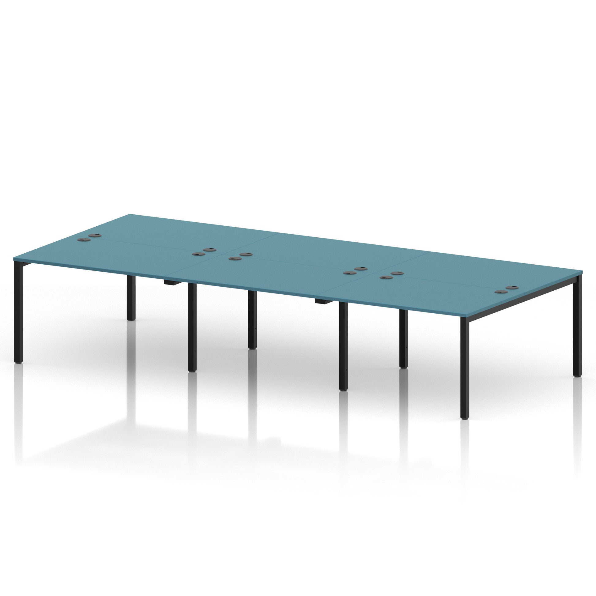Impulse B2B Bench Desk - 6 Person