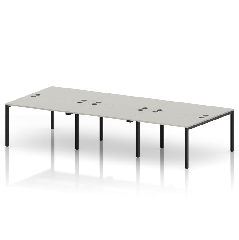 Impulse B2B Bench Desk - 6 Person