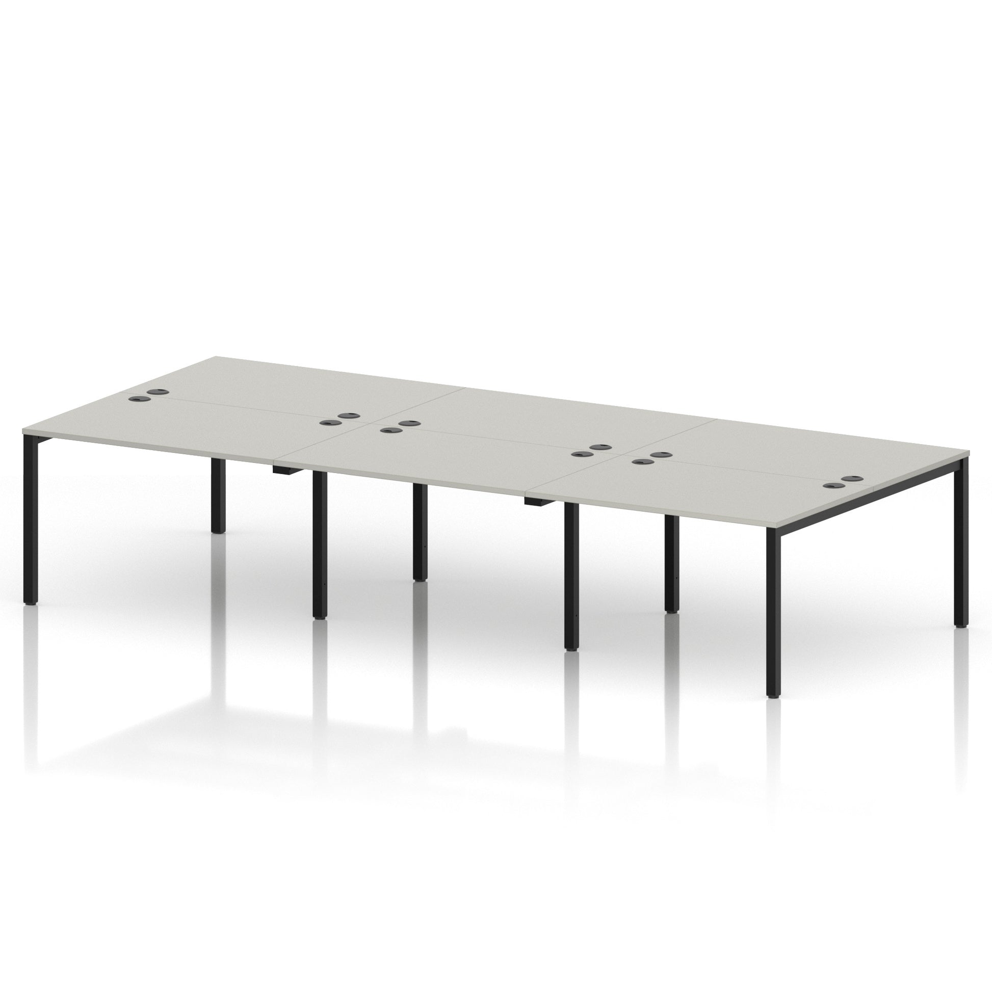 Impulse B2B Bench Desk - 6 Person