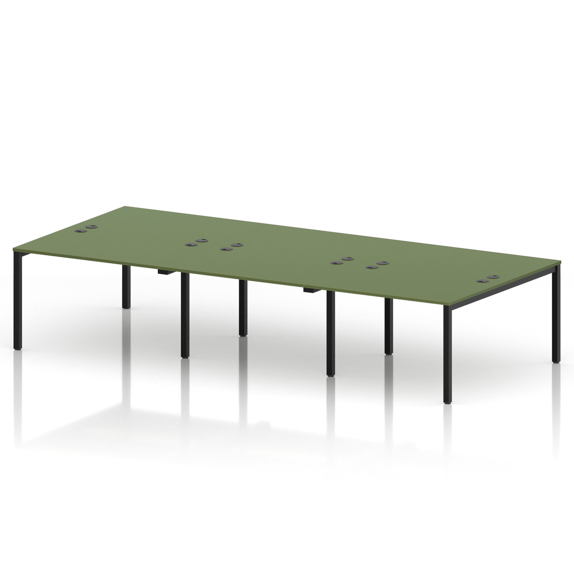 Impulse B2B Bench Desk - 6 Person