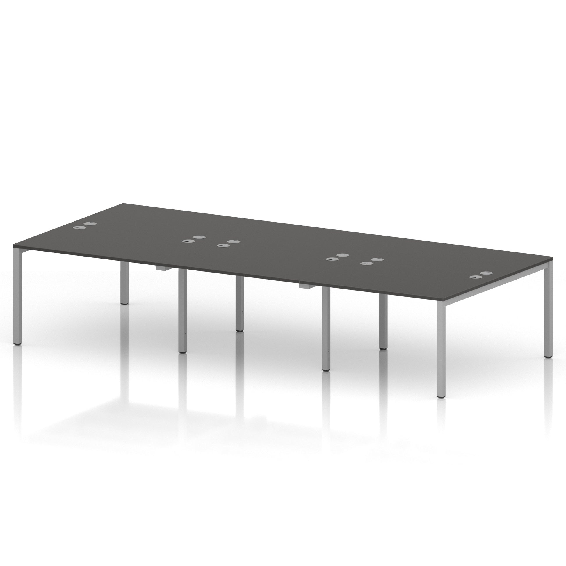 Impulse B2B Bench Desk - 6 Person