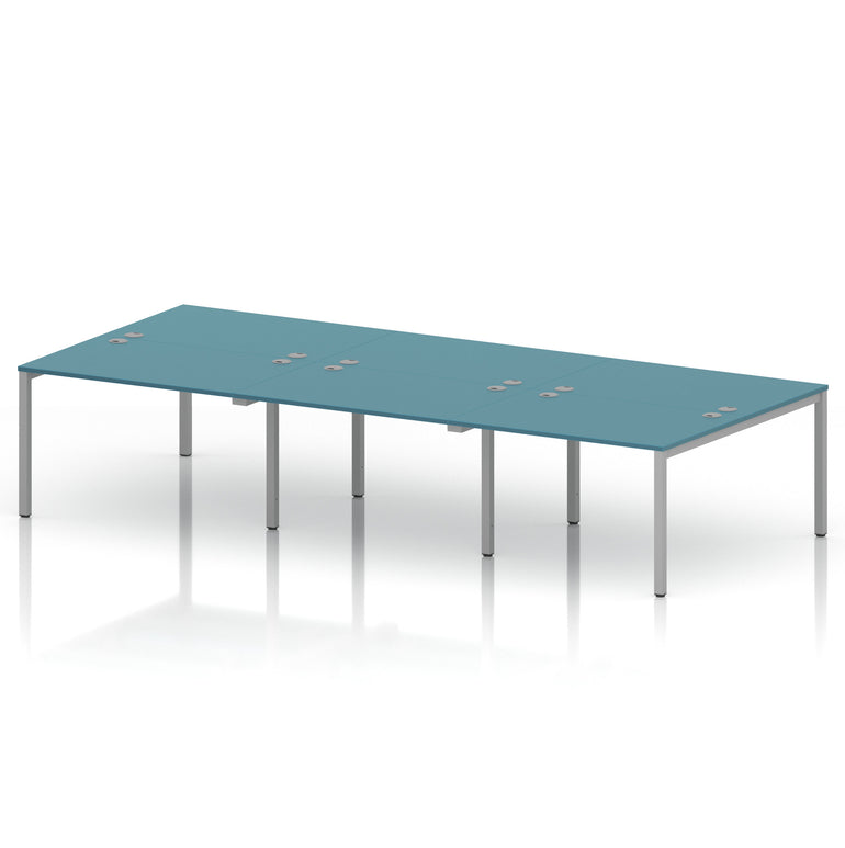 Impulse B2B Bench Desk - 6 Person