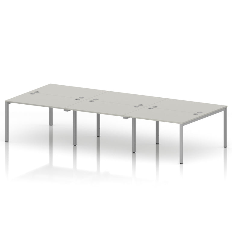 Impulse B2B Bench Desk - 6 Person