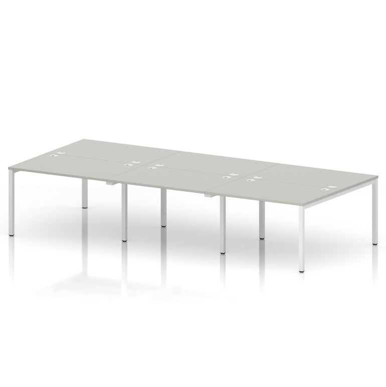 Impulse B2B Bench Desk - 6 Person