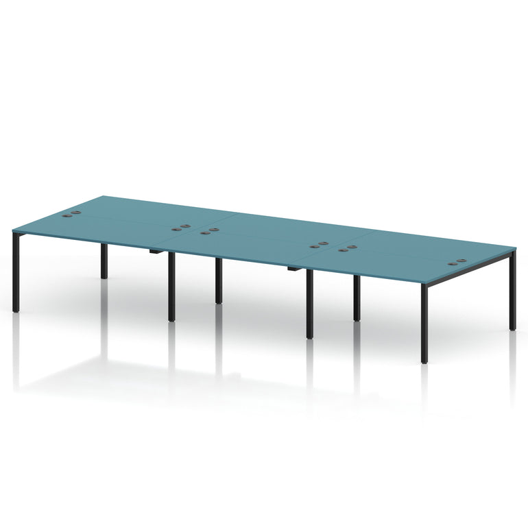 Impulse B2B Bench Desk - 6 Person