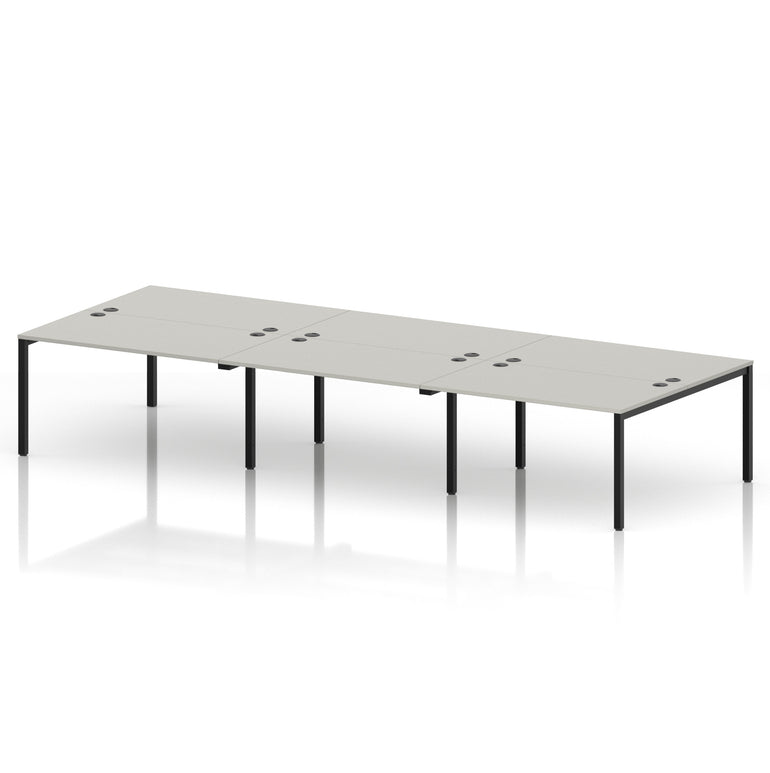 Impulse B2B Bench Desk - 6 Person