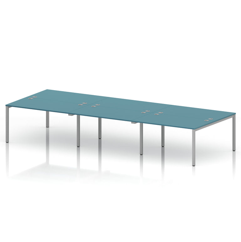 Impulse B2B Bench Desk - 6 Person