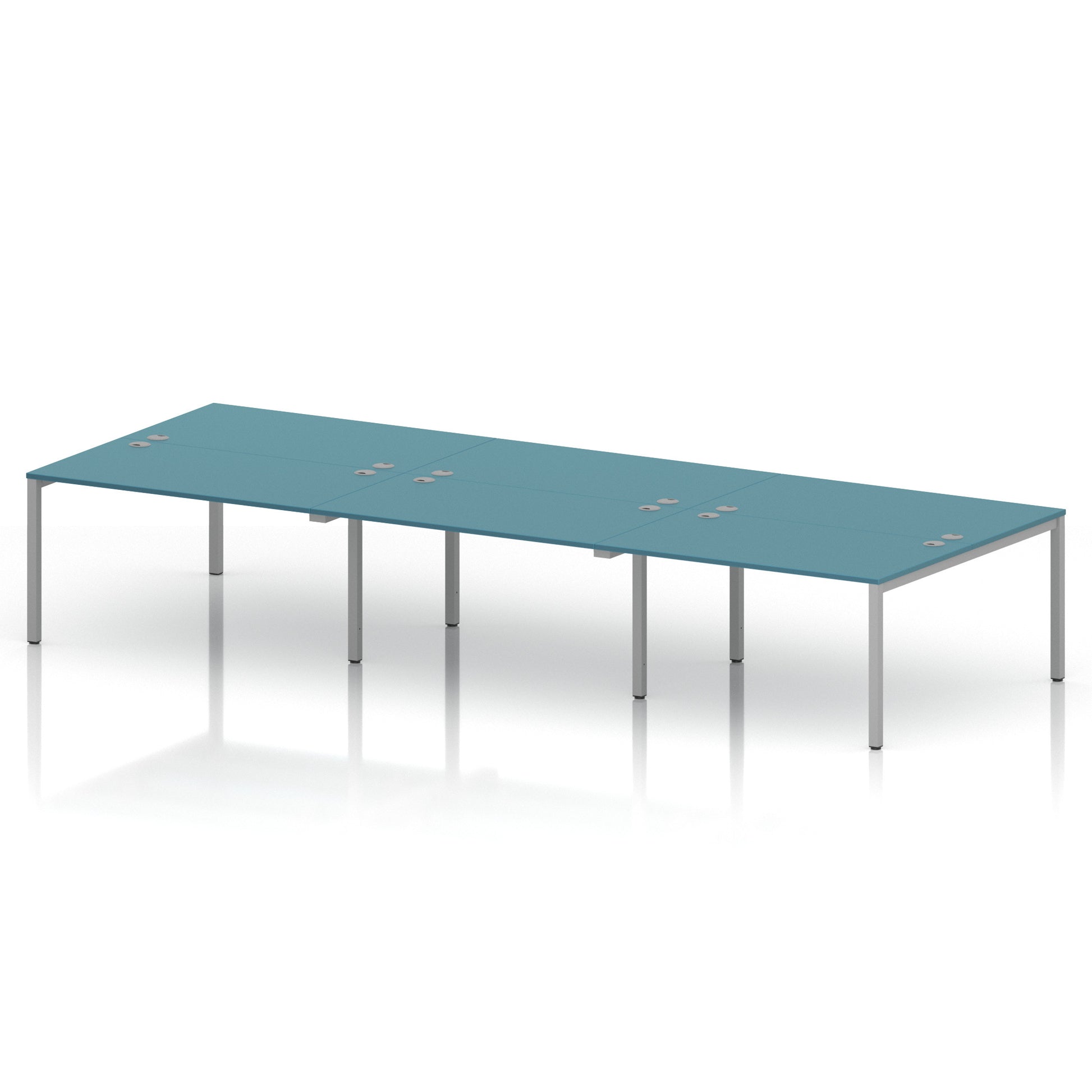 Impulse B2B Bench Desk - 6 Person