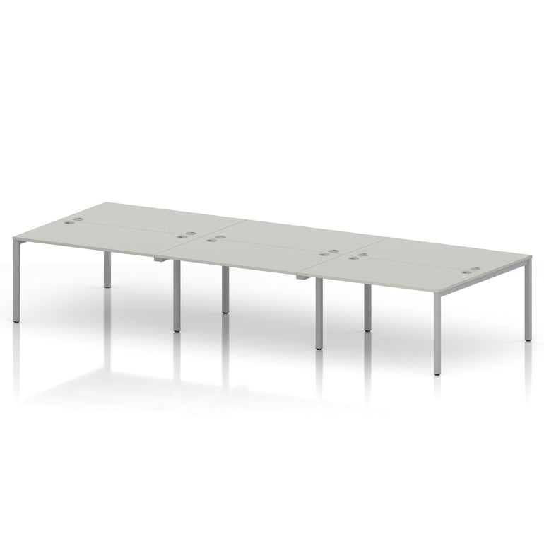 Impulse B2B Bench Desk - 6 Person
