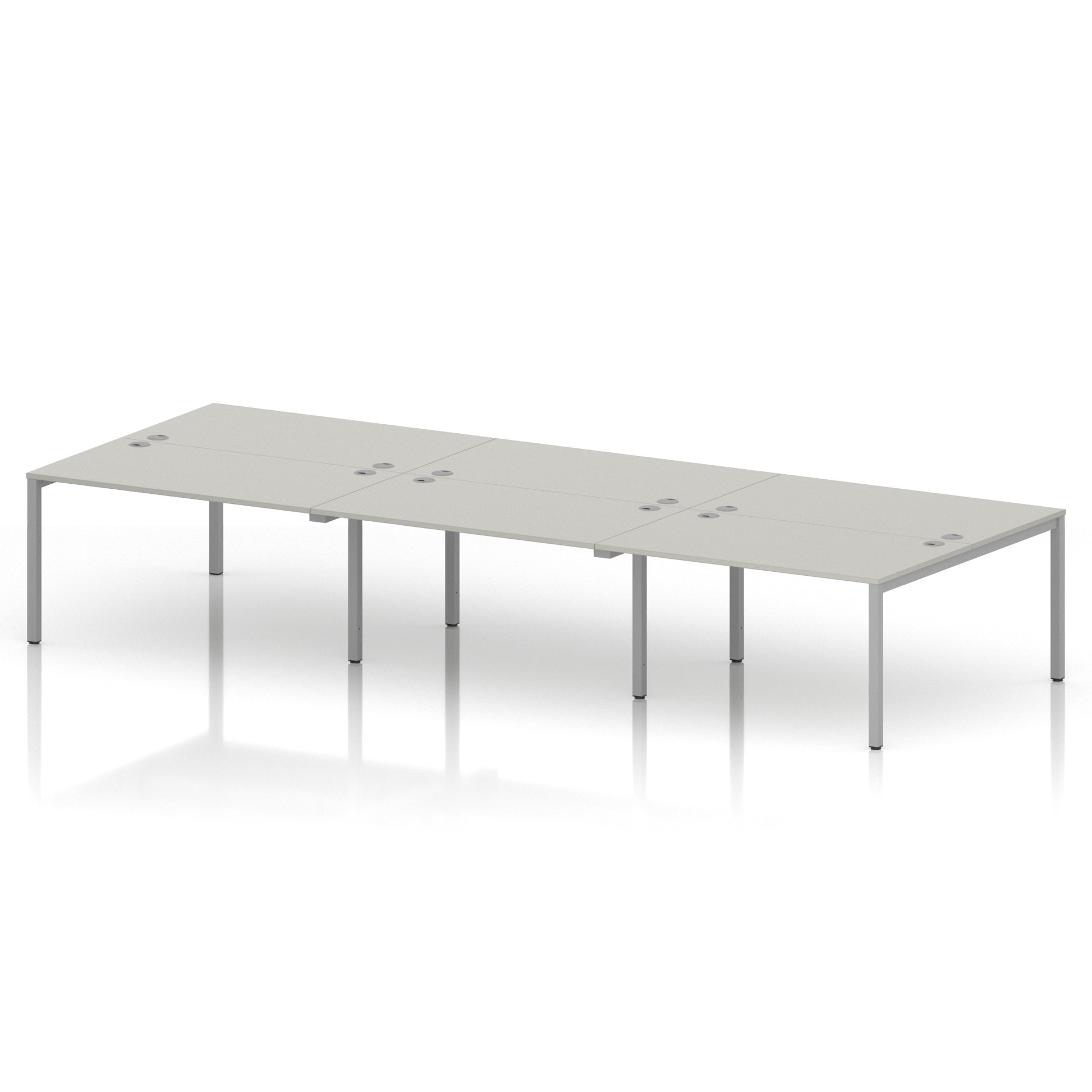 Impulse B2B Bench Desk - 6 Person