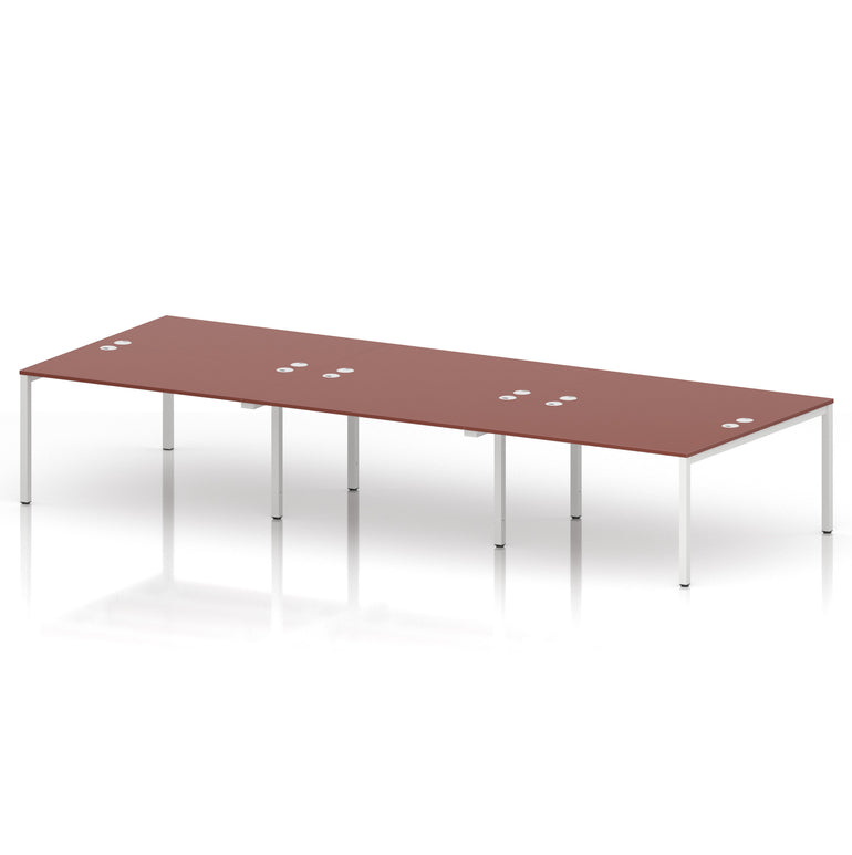 Impulse B2B Bench Desk - 6 Person