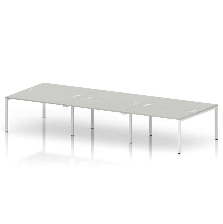 Impulse B2B Bench Desk - 6 Person