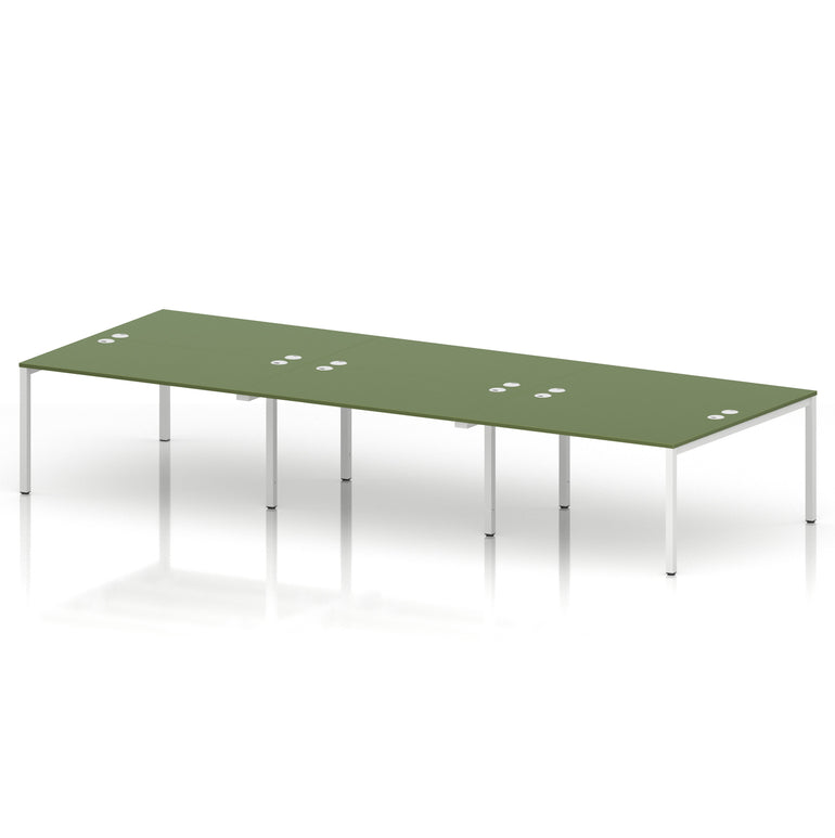 Impulse B2B Bench Desk - 6 Person