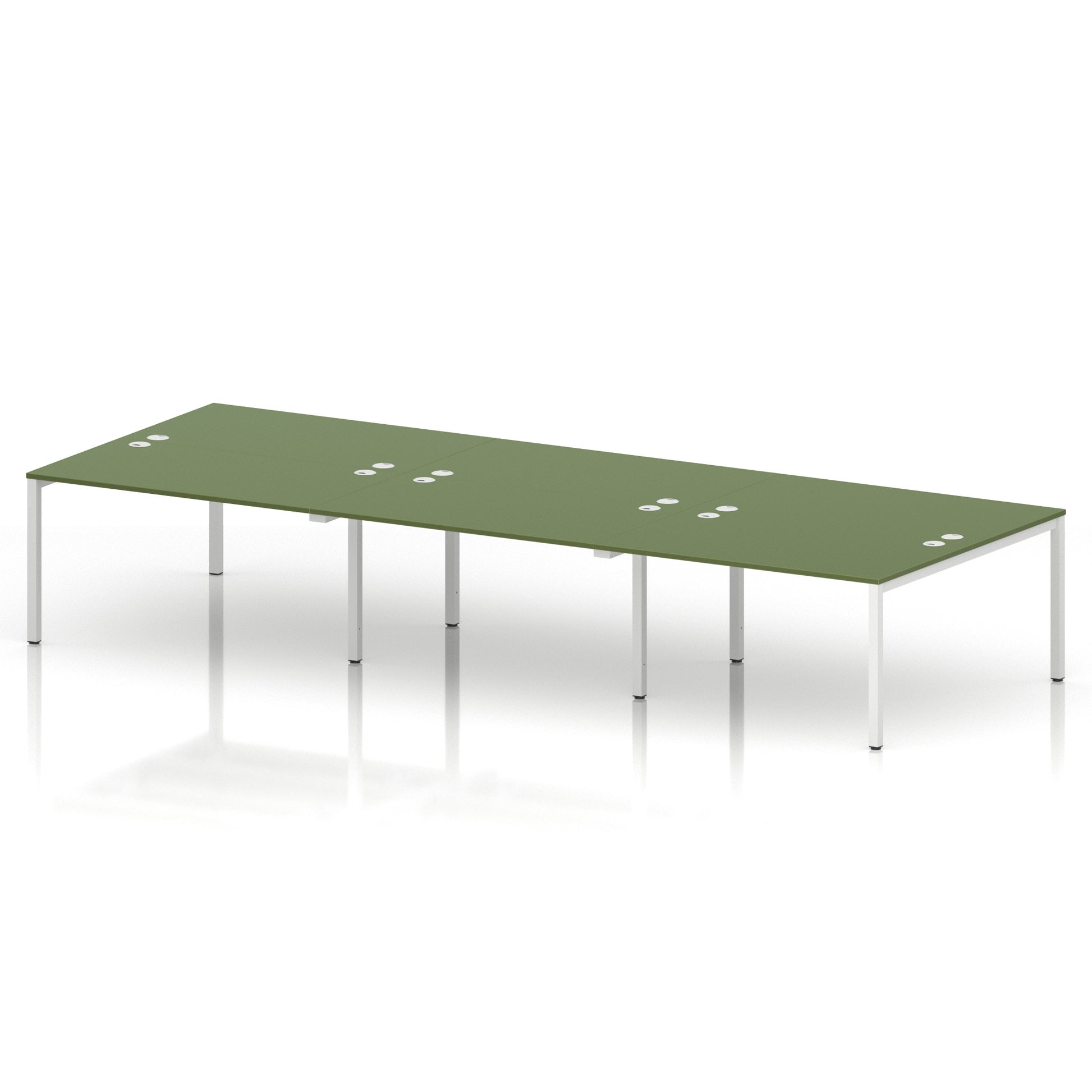 Impulse B2B Bench Desk - 6 Person