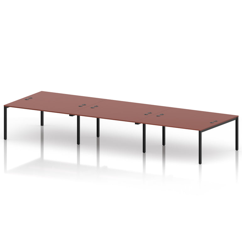 Impulse B2B Bench Desk - 6 Person
