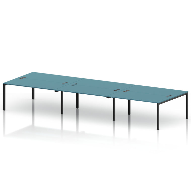 Impulse B2B Bench Desk - 6 Person