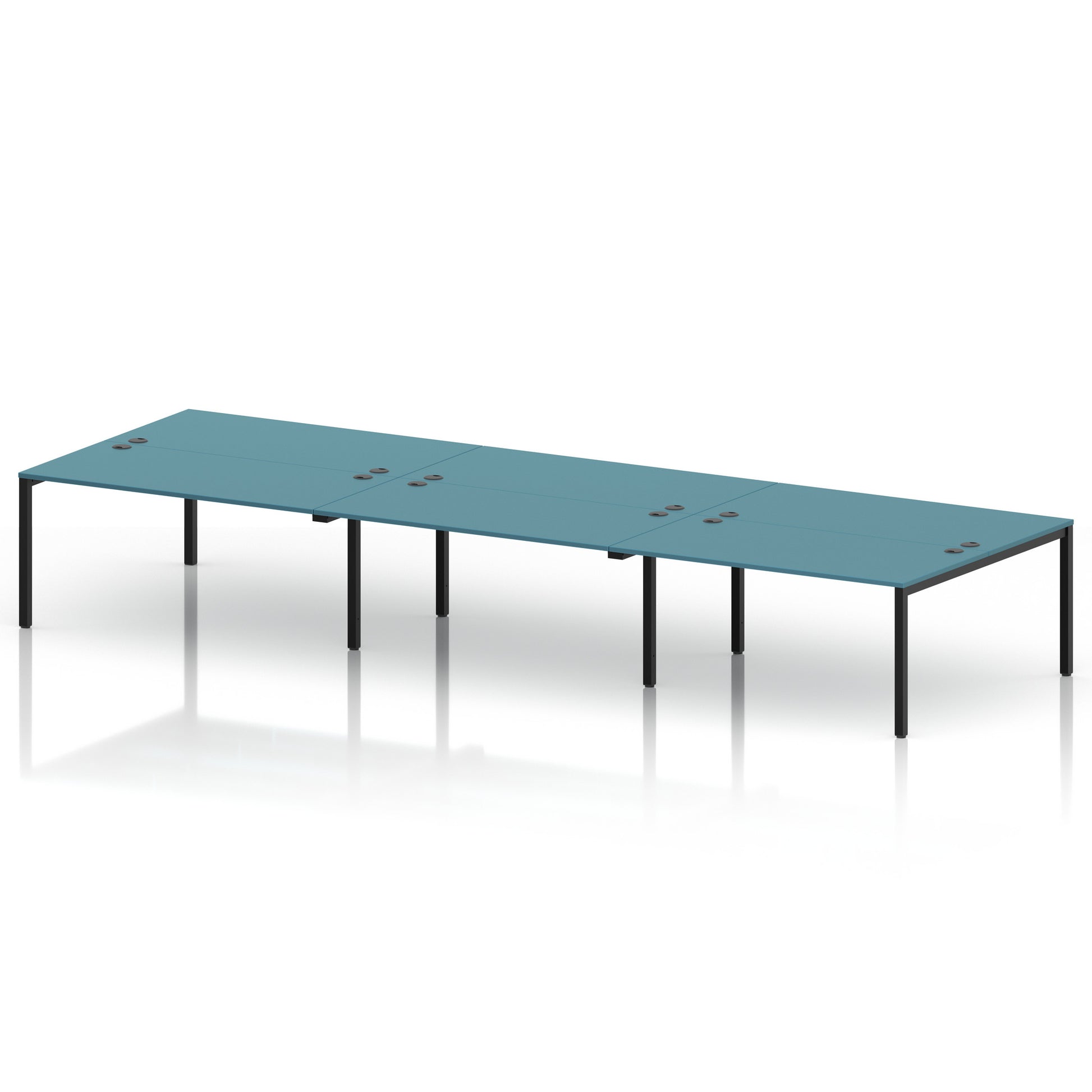 Impulse B2B Bench Desk - 6 Person