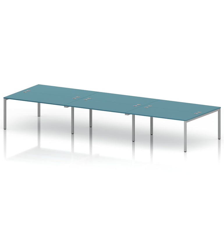 Impulse B2B Bench Desk - 6 Person