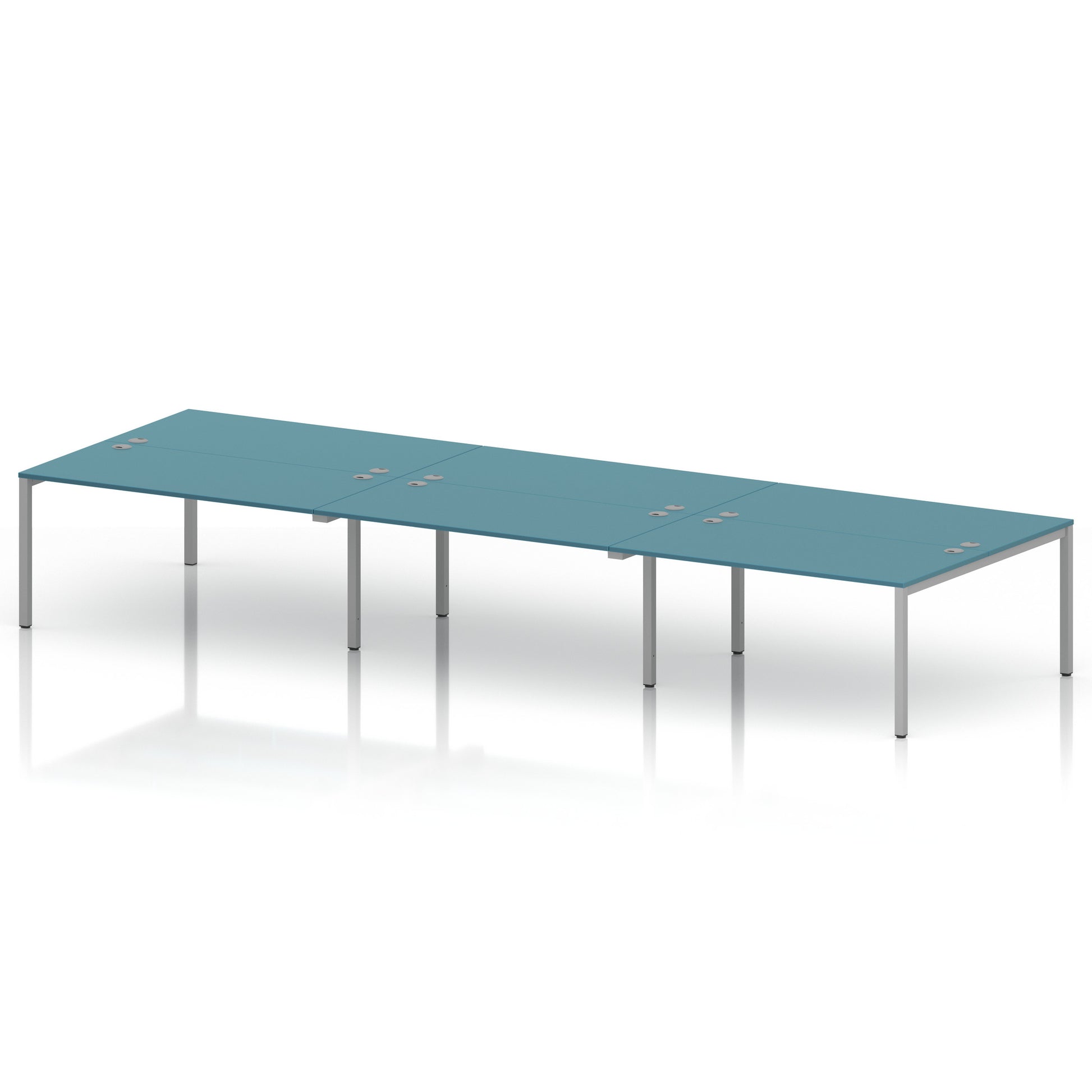 Impulse B2B Bench Desk - 6 Person