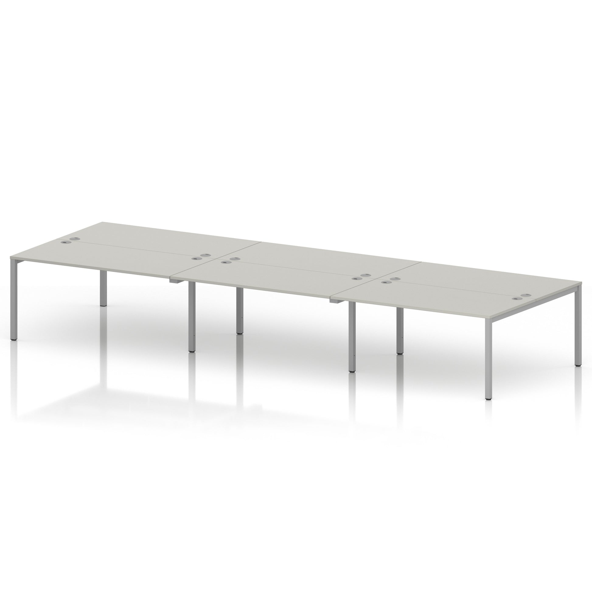 Impulse B2B Bench Desk - 6 Person