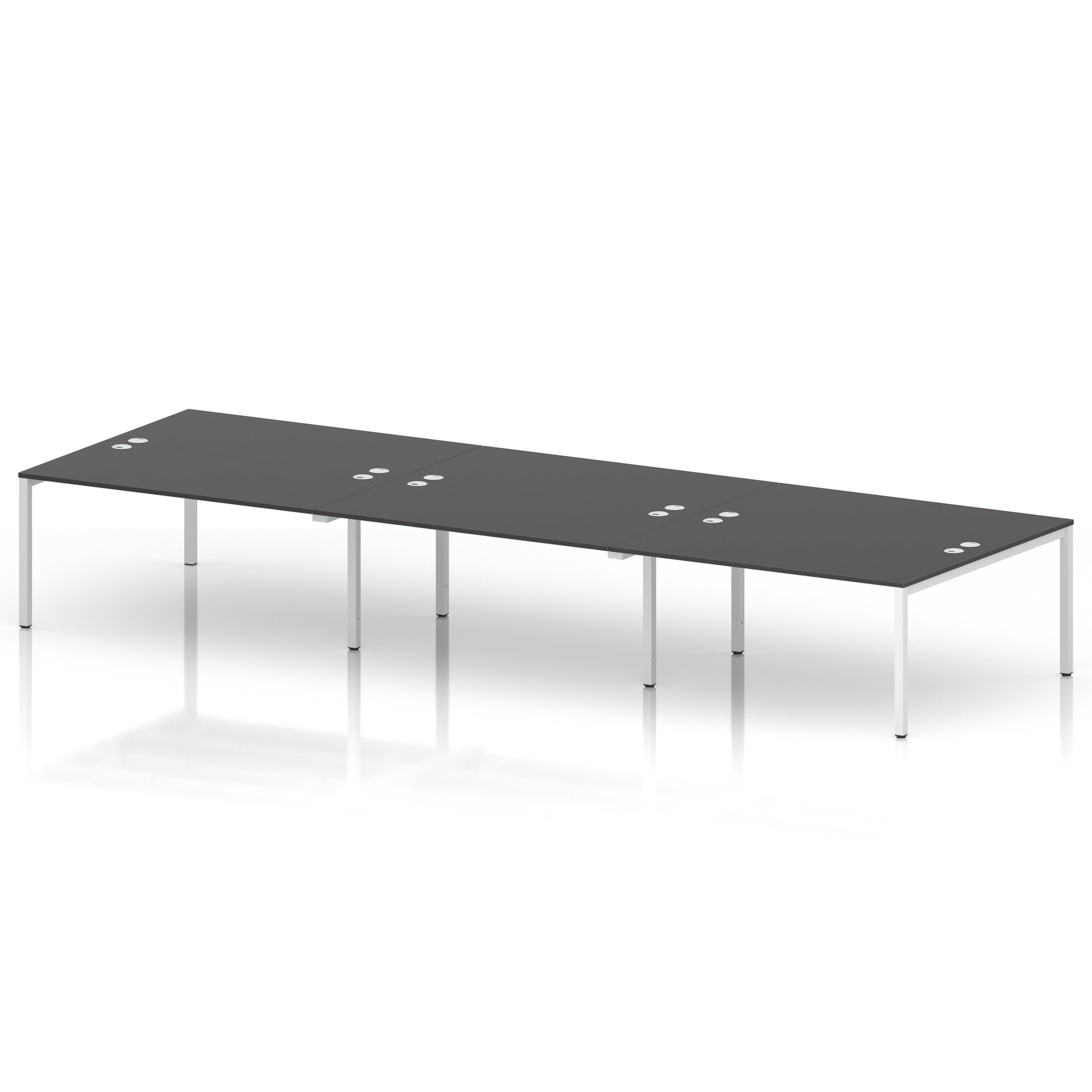 Impulse B2B Bench Desk - 6 Person