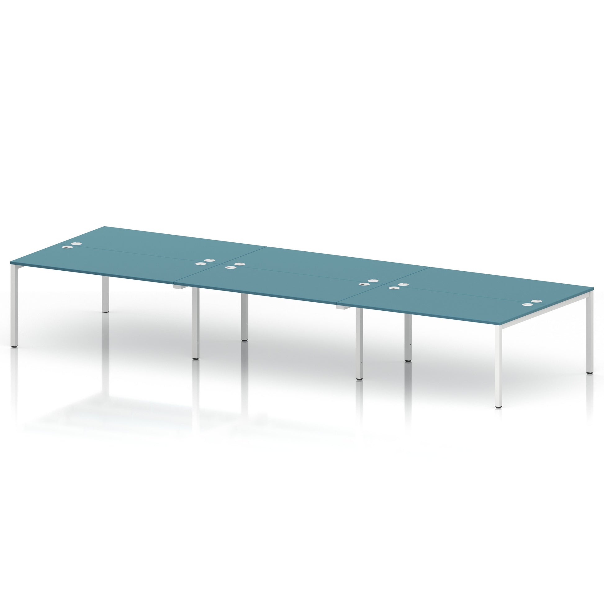 Impulse B2B Bench Desk - 6 Person