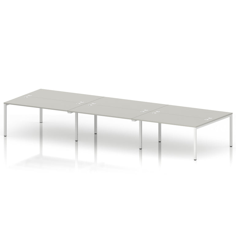 Impulse B2B Bench Desk - 6 Person