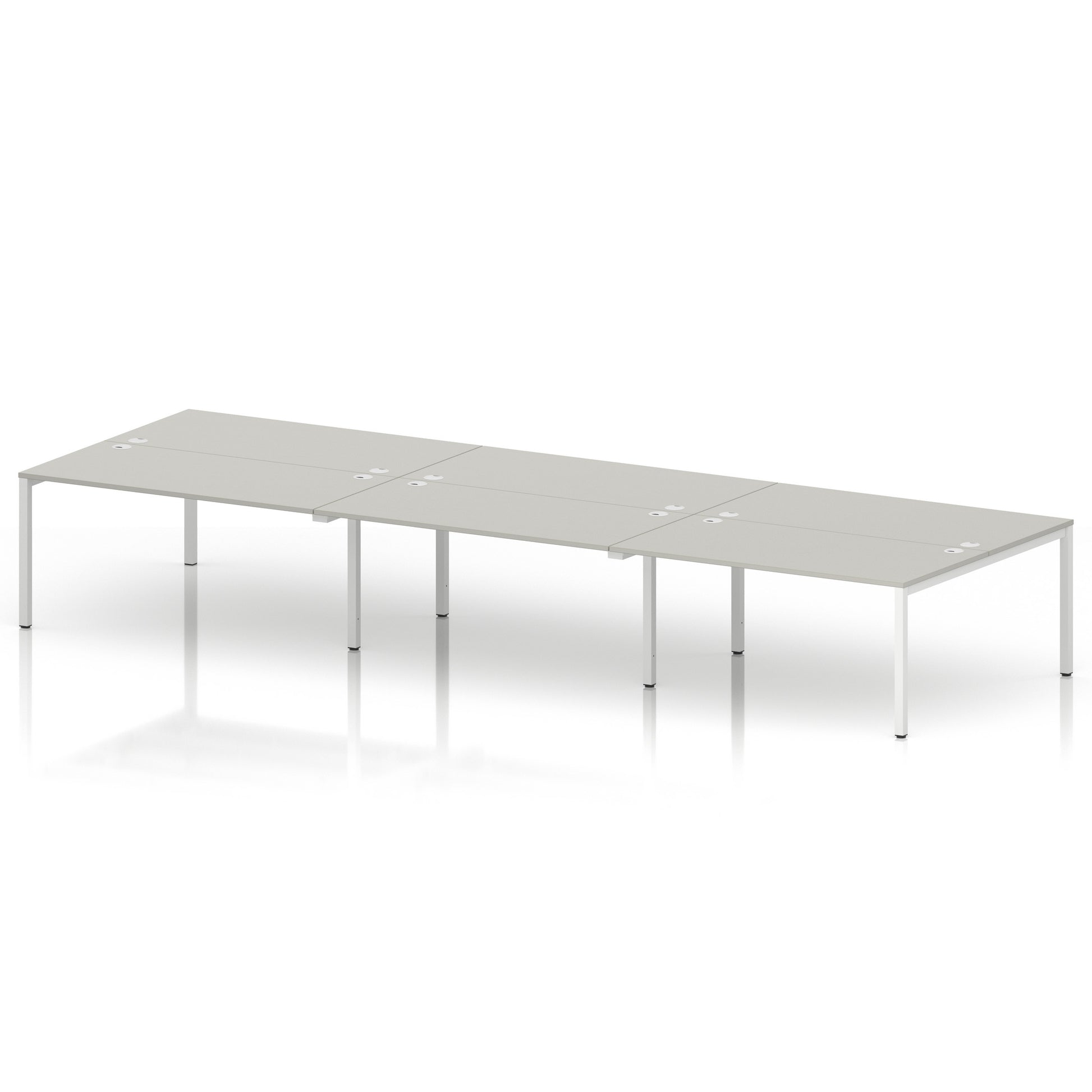 Impulse B2B Bench Desk - 6 Person
