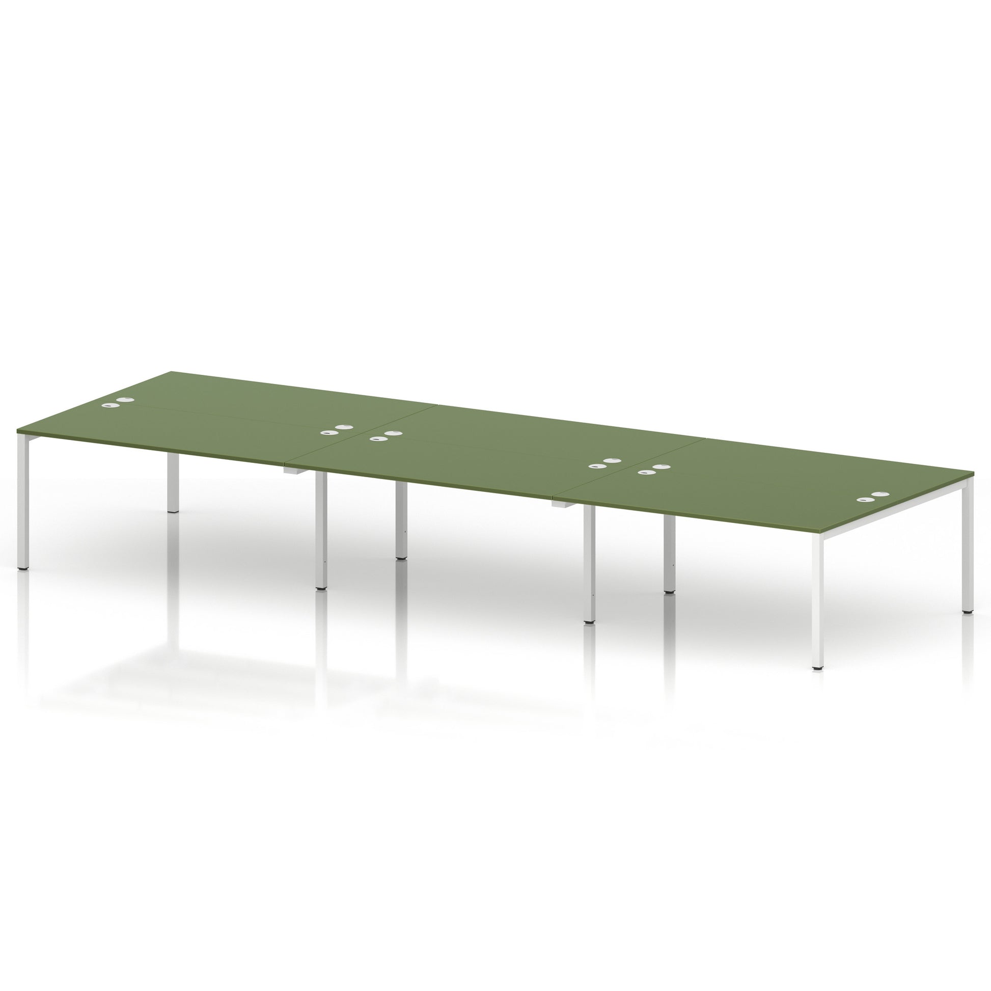 Impulse B2B Bench Desk - 6 Person