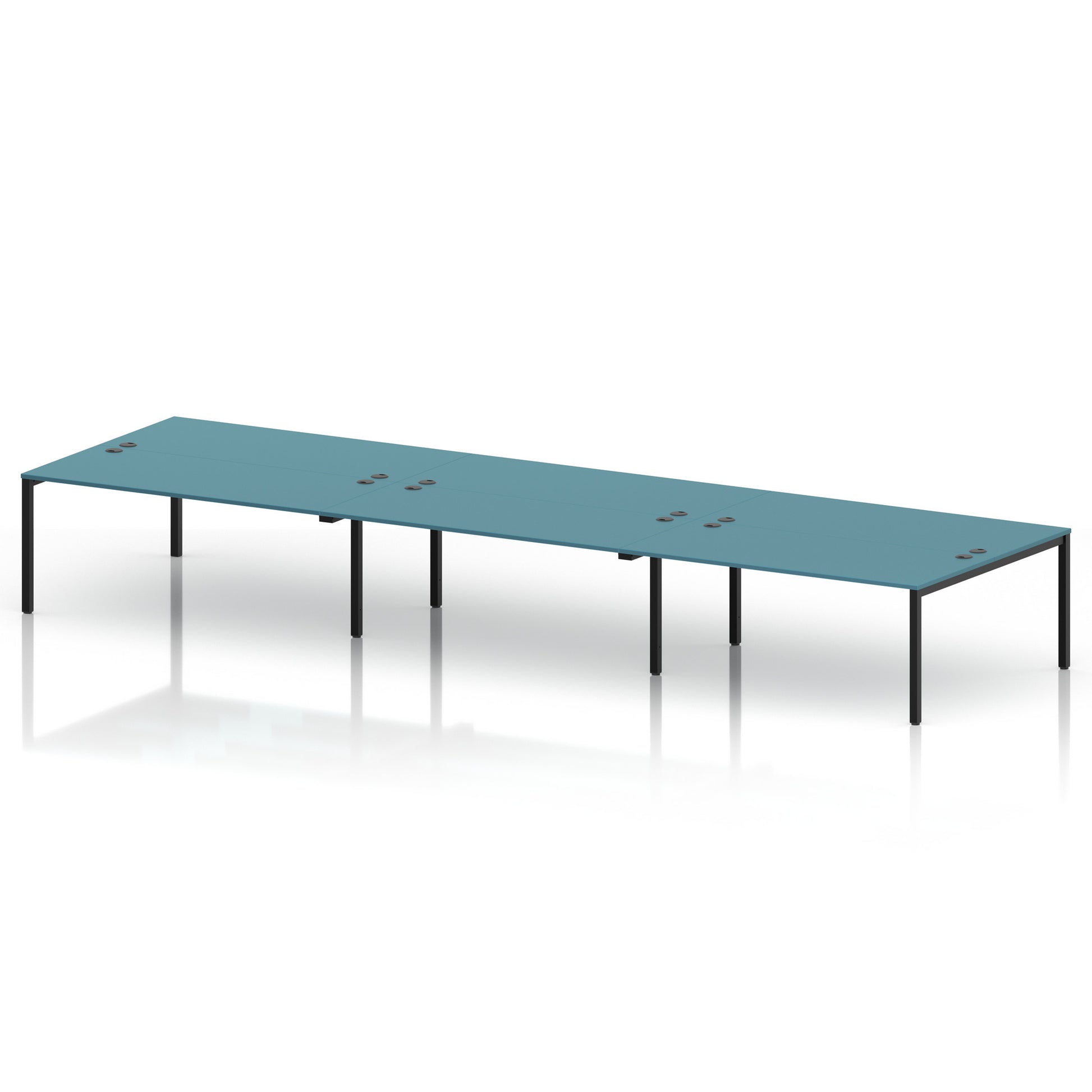 Impulse B2B Bench Desk - 6 Person
