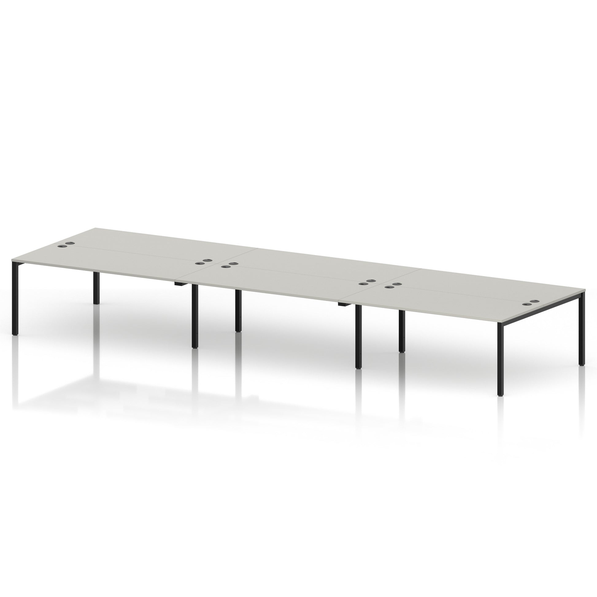 Impulse B2B Bench Desk - 6 Person