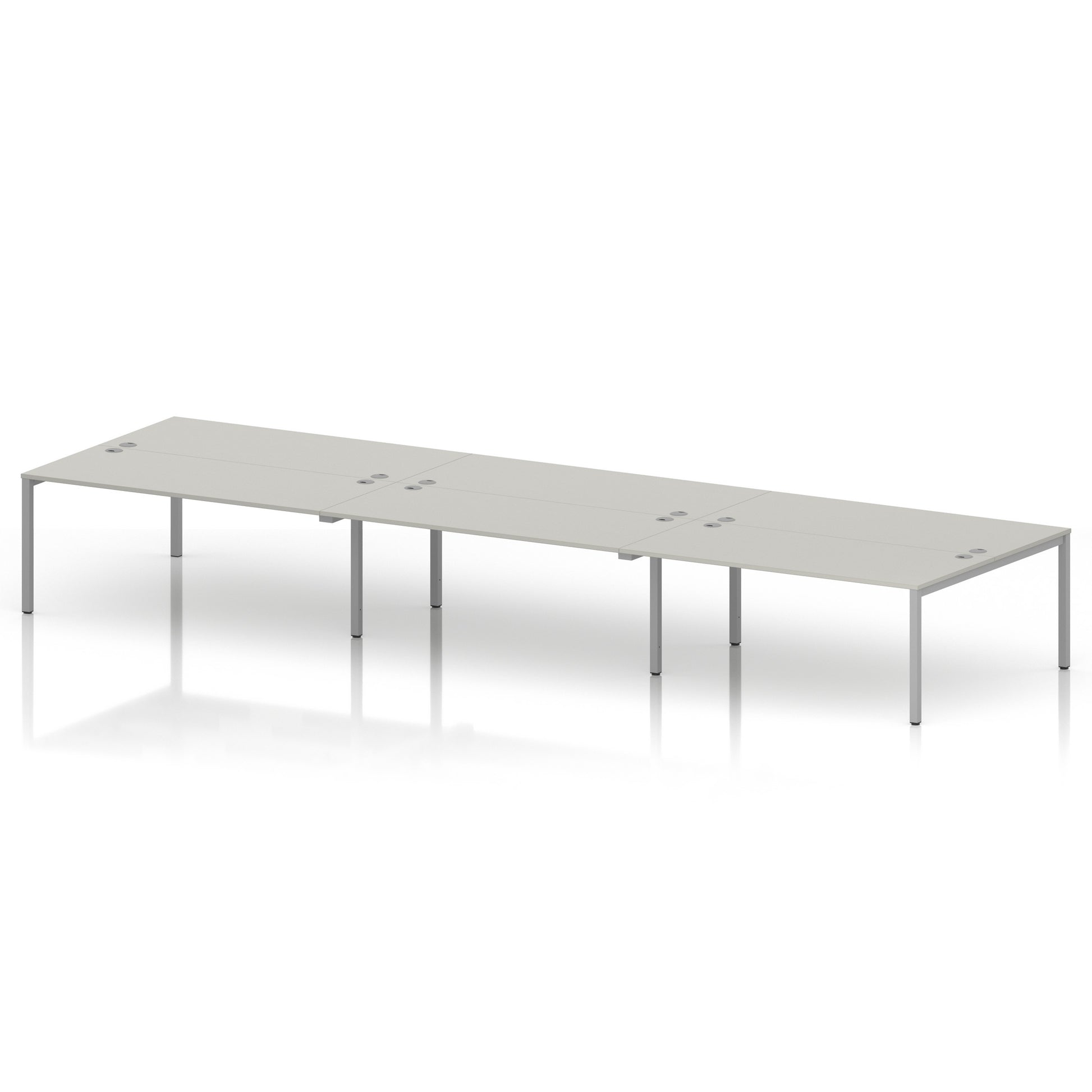 Impulse B2B Bench Desk - 6 Person