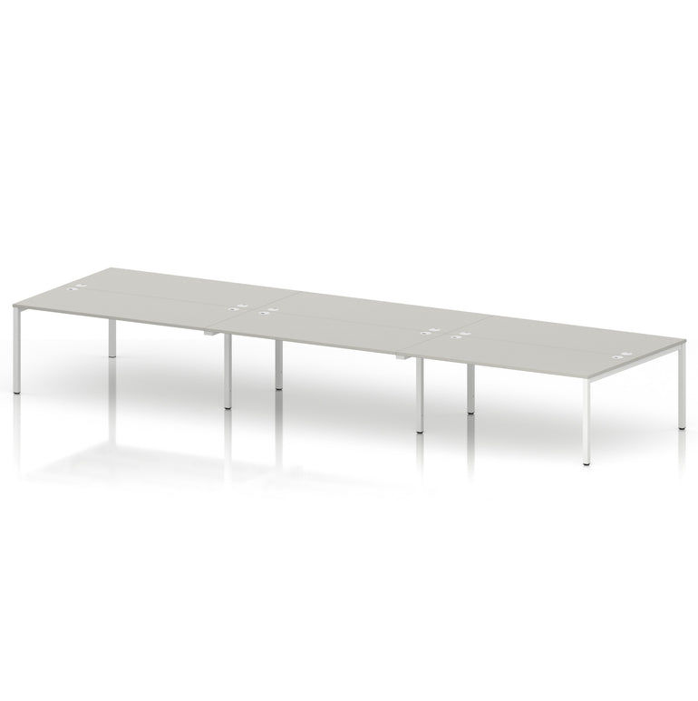Impulse B2B Bench Desk - 6 Person