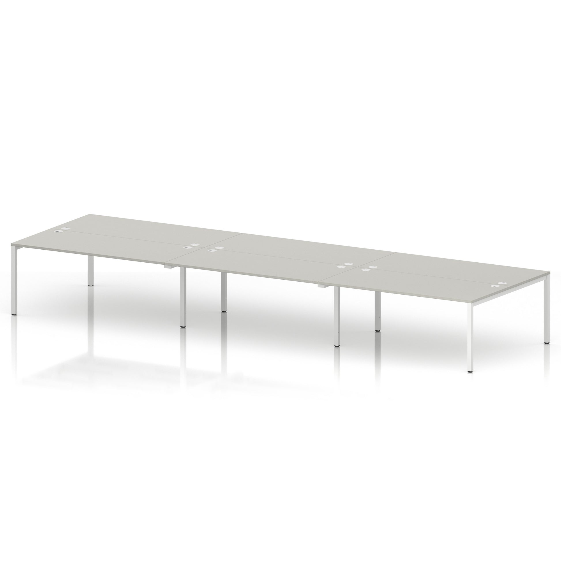 Impulse B2B Bench Desk - 6 Person