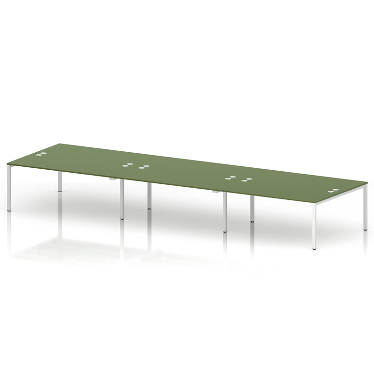 Impulse B2B Bench Desk - 6 Person