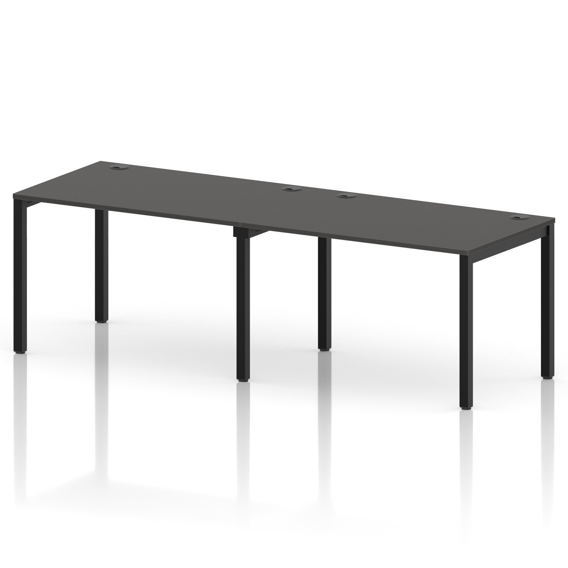 Impulse Single Row Bench Desk - 2 Person