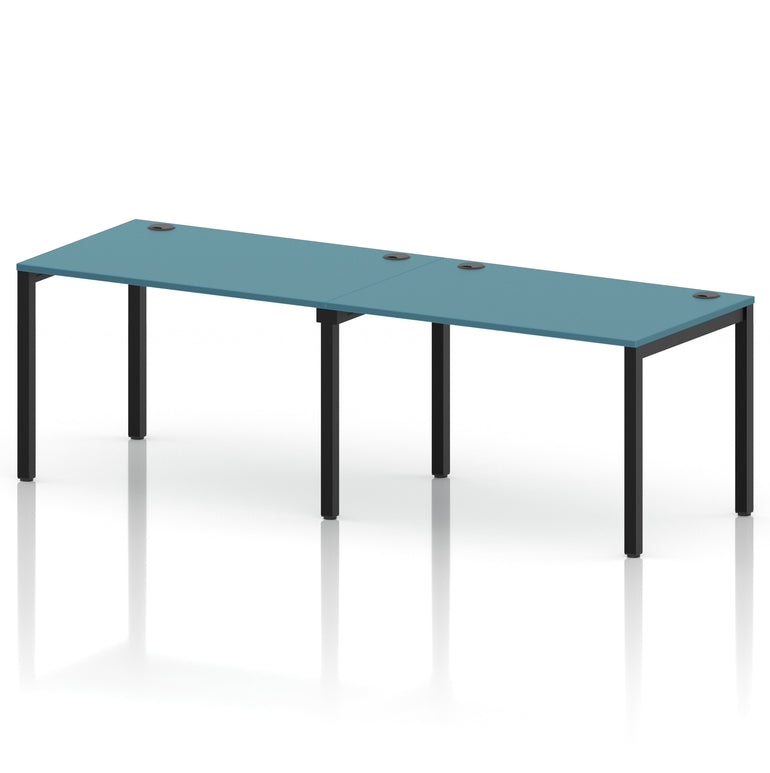 Impulse Single Row Bench Desk - 2 Person
